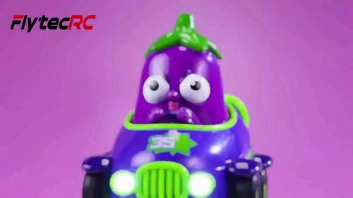 Y07 Pea-shaped Fruit Design Rotating Drift Collision Resistant 2.4G Remote Controlled Car