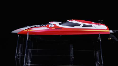 Flytec V003 30KM/h High-speed Competitive Racing Boat Ultra Long Using Time RC Boat With Lights